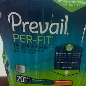 Per-Fit Daily Underwear - Extra Extra Large 20 count